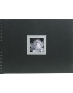 Álbum espiral Ceremonia páginas en blanco y negro 32x22