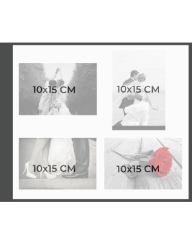 Exacompta Álbum de fotos con rosca Ceremonia 37x29 cm 40 páginas negro