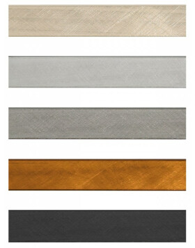 Holzrahmen aus der Serie Unique in titansilber 40x60 cm