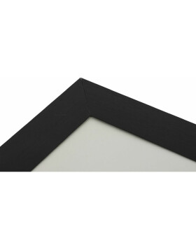 Henzo cadre alu Luzern 40x60 cm noir avec passe-partout 30x45 cm