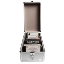 Collectables case in silver
