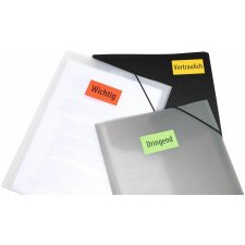 HERMA etiketten A4 geel 25,4x10 mm papier mat 3780 stuks