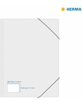 HERMA Etiketten Premium A4, weiß 48,3x33,8 mm Papier matt 800 Stück