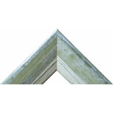 Rama drewniana H640 zielona 42x60 cm szkło antyrefleksyjne