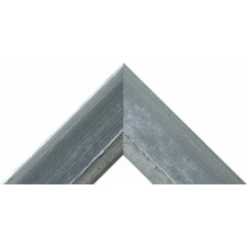 Marco de madera H640 gris 20x25 cm cristal normal