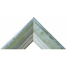 Cadre en bois H640 vert 40x50 cm verre normal