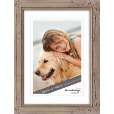 wooden frame H660 nature 28x35 cm anti reflective glass
