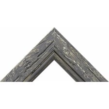 Struttura in legno H660 nero 30x45 cm Vetro antiriflesso