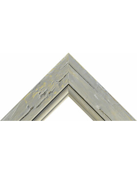 Marco de madera H660 gris 40x60 cm cristal antirreflejos
