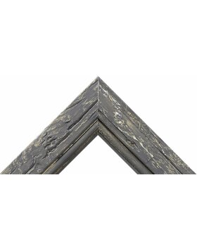 Marco de madera H660 negro 15x21 cm marco vacío