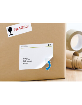 Etykiety adresowe a4 biale 99,1x67,7 mm papier repozycjonowalny matowy kryjacy 200 szt.