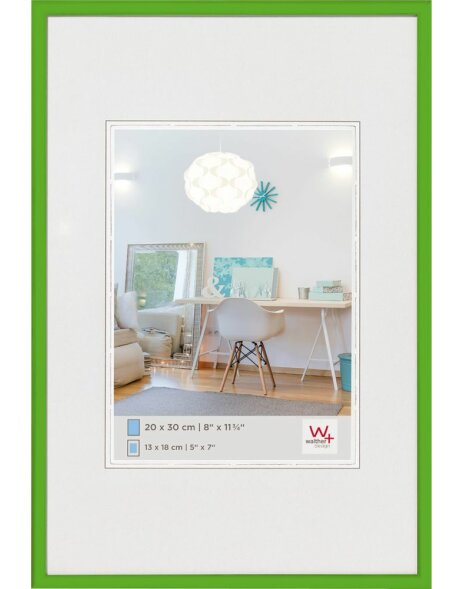 Walther plastic frame New Lifestyle 13x18 cm green