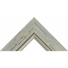 Marco de madera H660 gris 40x60 cm cristal normal