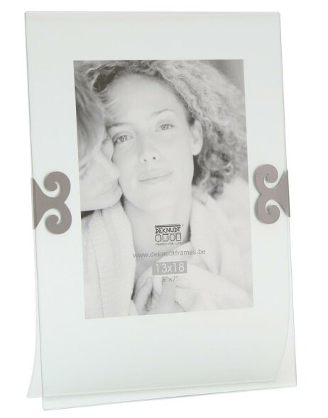 Shea picture frame milk glass for 10x15 cm