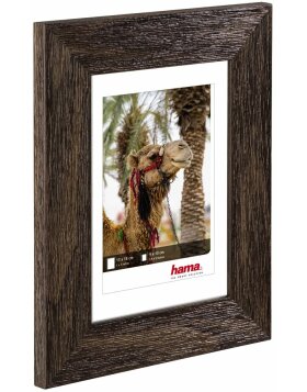 Cairo Plastic Frame, nut, 15 x 20 cm