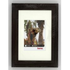 Cairo Plastic Frame, nut, 30 x 40 cm