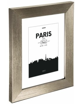 Plastikowa ramka Paris, stal, 10 x 15 cm