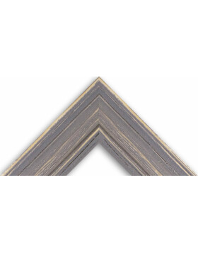 Telaio in legno H470 grigio 20x60 cm Vetro antiriflesso