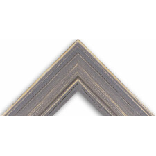 Cornice in legno H470 grigio 24x30 cm cornice vuota