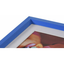 frisse-kleur 30x40 cm blauwe plastic lijst