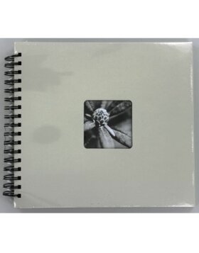 Hama Spiralalbum Fine Art kreide 28x24 cm 50 schwarze Seiten