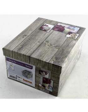 Rustico Storage Box, 17 x 22 x 11 cm, lilac