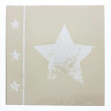Hama Photoalbum Skies beige 30x30 cm 60 white sides