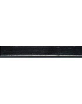 NATURA 13x18 cm czarna drewniana ramka