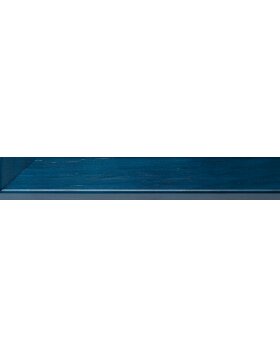 Cadre bleu bois NATURA 15x20 cm