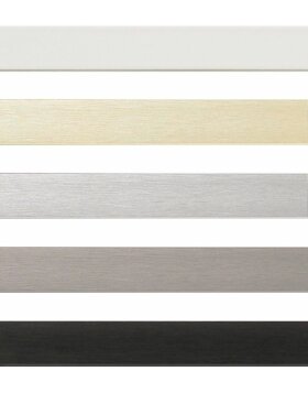 Silla marco aluminio 50x60 cm blanco