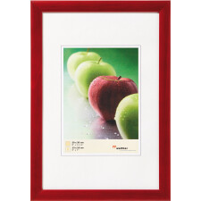 Manzana FSC wooden frame 60x80 cm red