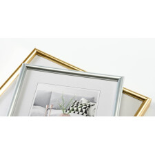 plastic frame Galeria gold 60x80 cm