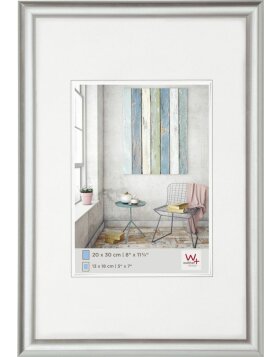 plastic frame Trendstyle 60x80 cm silver
