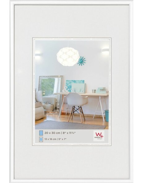 New Lifestyle plastic frame 60x84 cm white