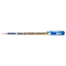 Textile pen gel roller 0.5 mm in blue