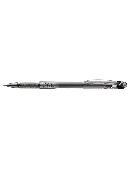 Długopis żelowy z igłową końc&oacute;wką SLICCI w kolorze czarnym 0,2 mm