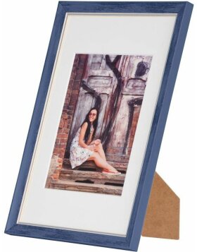 wooden frame Aimee blue 20x30 cm
