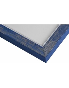 Marco de madera Aimee azul 20x30 cm