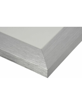 Luzern aluminium frame 60x80 cm silver