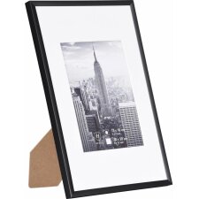 Henzo alu frame Manhattan 21x30 cm black