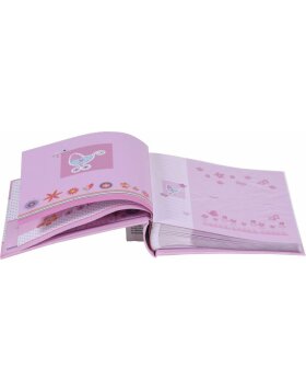 Henzo Baby Moments Einsteckalbum 200 Fotos rosa