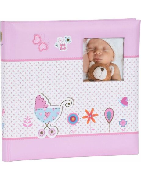 Baby Moments Photo Album 25x24,5 cm pink