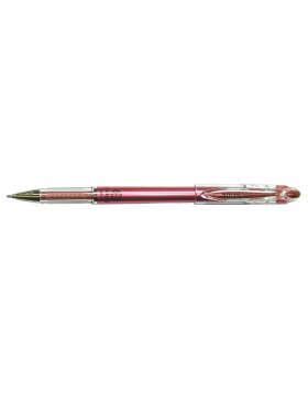 Metallic gel pen from the Slicci metallic-red series