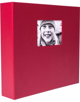 HNFD Maxi album fotografico Lona 100 pagine nere 34,5x33 cm