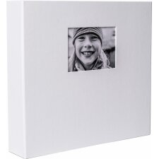 HNFD Maxi Álbum de Fotos Lona 100 páginas negro 34,5x33 cm