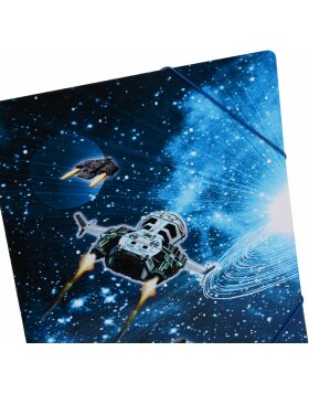 Collection folder A4 Spaceship