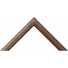 Drewniana ramka H003 szkło antyrefleksyjne 4,5x,5,5 cm dąb