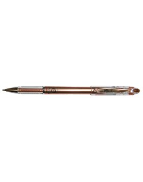 PENTEL Metallic Slicci rollerball pen metallic-brown 0,4...