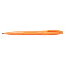 Pentel SIGN PEN Bolígrafo con punta de fibra de 0,8 mm naranja