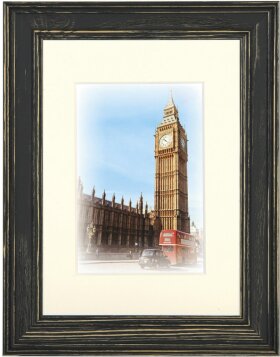 Capital London wooden frame with bevel cut mat